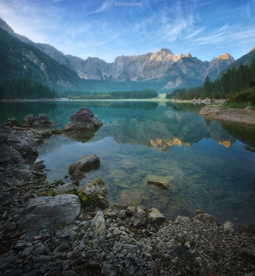 фототур доломитовые альпы озеро 