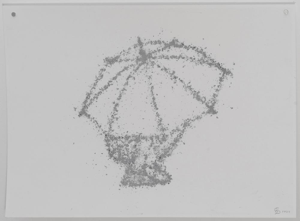 VEIL OF DAYS, Olga Kisseleva's studio, Paris, France, 2024
