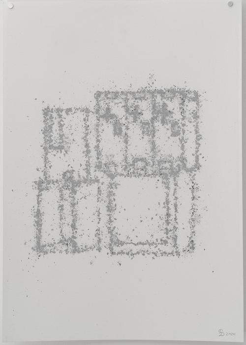 VEIL OF DAYS, Olga Kisseleva's studio, Paris, France, 2024