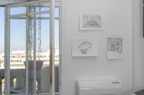 VEIL OF DAYS, Olga Kisseleva's studio, Paris, France, 2024