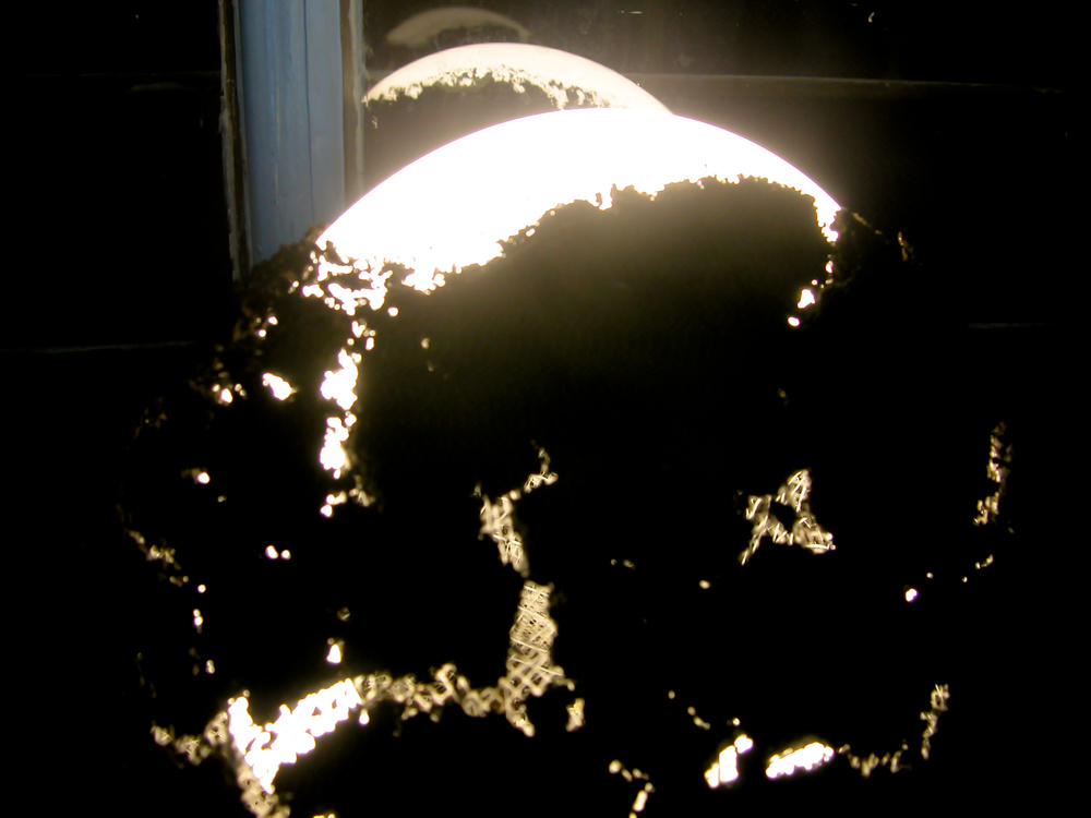 Window exhibition №2: Land-to-air, 2012