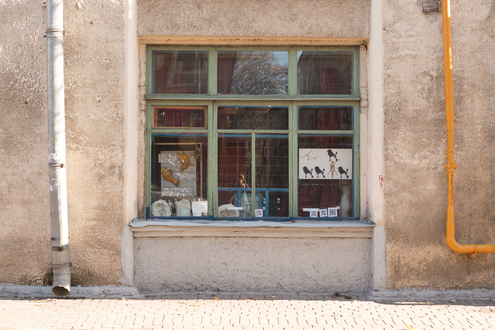 Window exhibition №6: Teacher, 2013