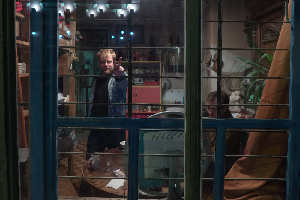 Window exhibition №7: 1 year teacher, 2013-14
