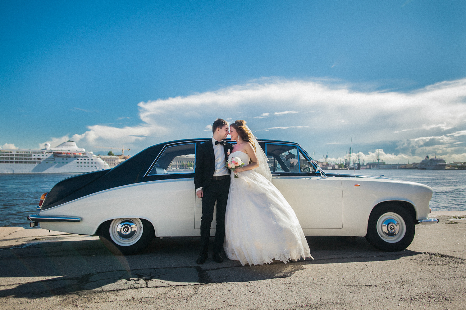 АНАСТАСИЯ + ЮРИЙ + Jaguar Daimler