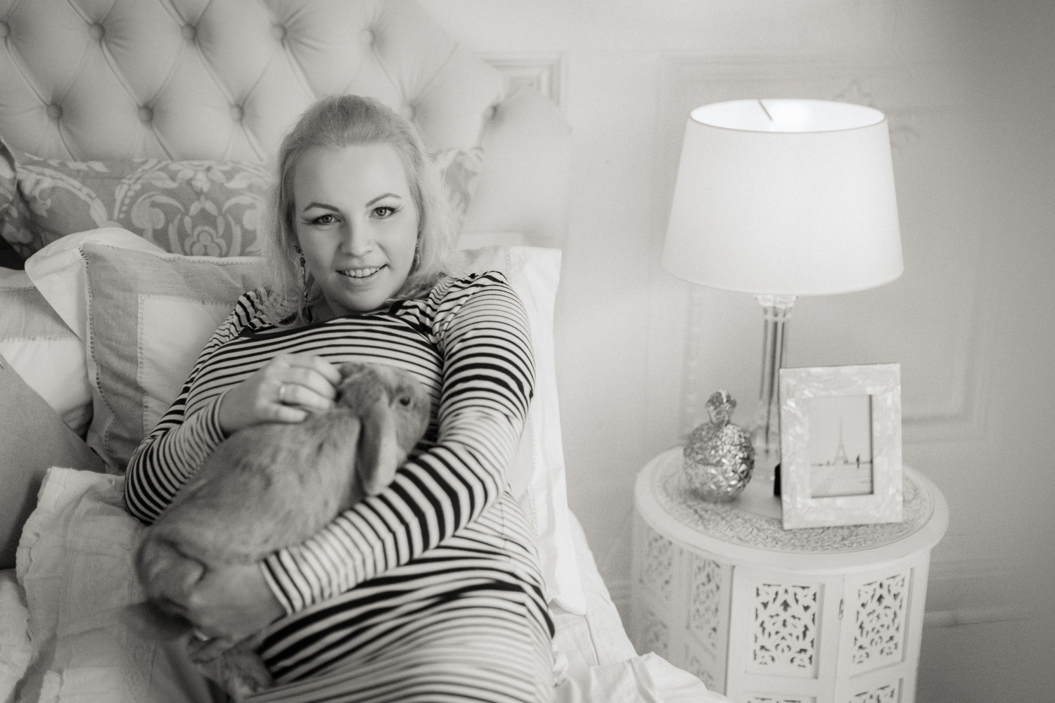 ОЛЯ, ДИМА И КРОЛ!