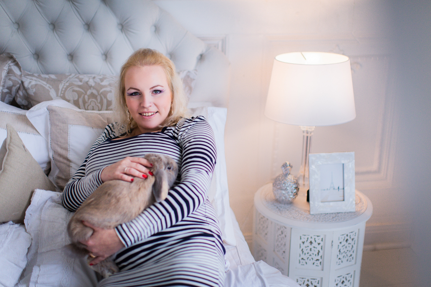 ОЛЯ, ДИМА И КРОЛ!