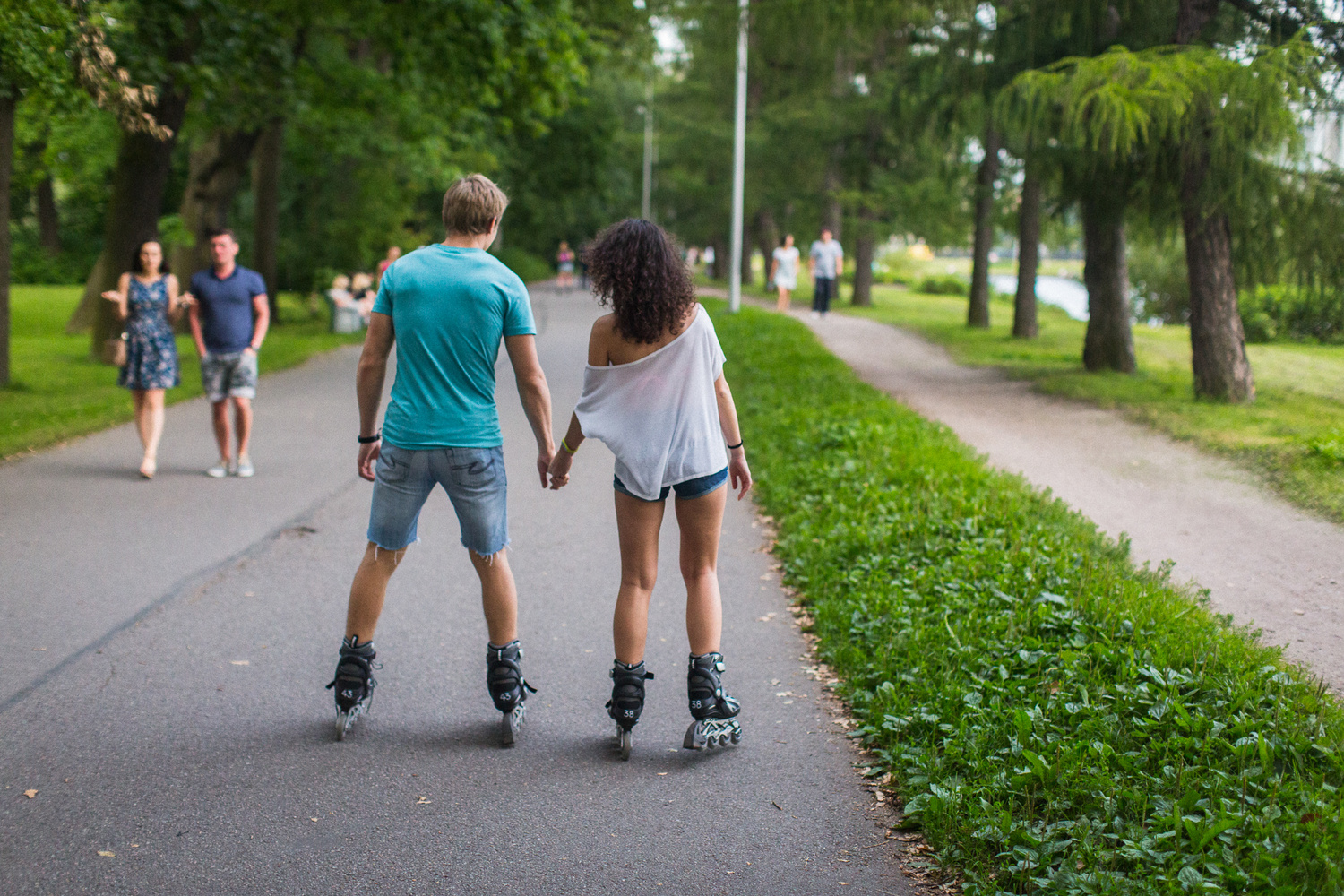 ДАША + ДИМА + РОЛИКИ