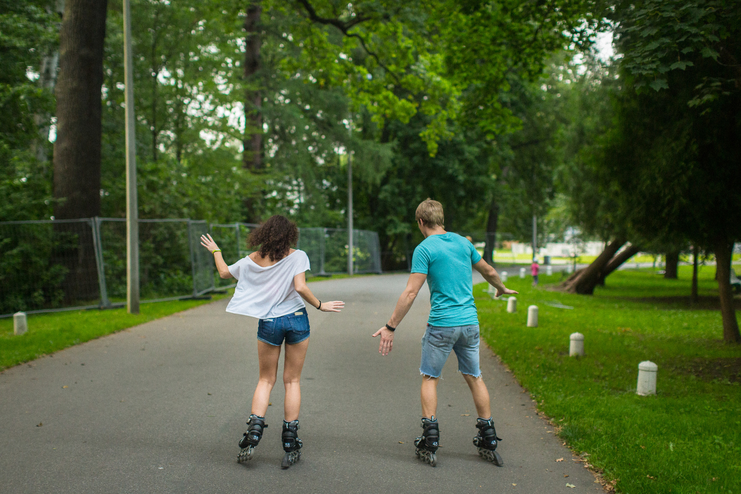 ДАША + ДИМА + РОЛИКИ