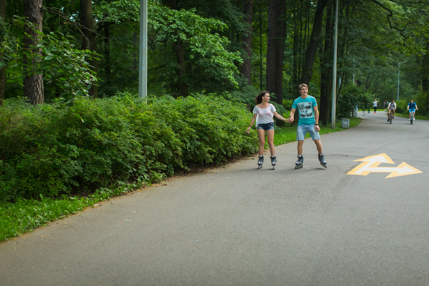 ДАША + ДИМА + РОЛИКИ