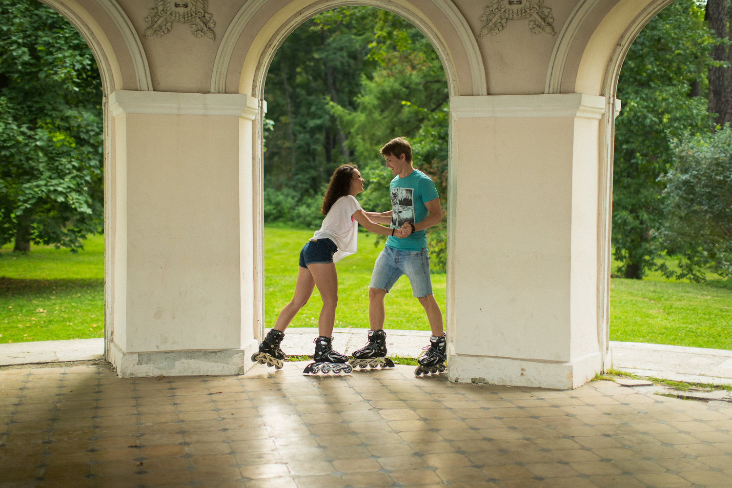 ДАША + ДИМА + РОЛИКИ