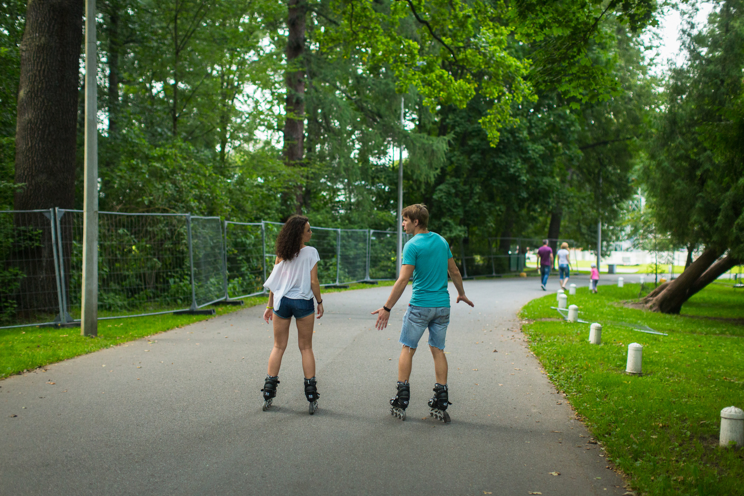 ДАША + ДИМА + РОЛИКИ