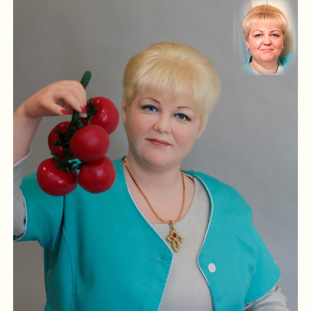 Портретная кукла по фотографии