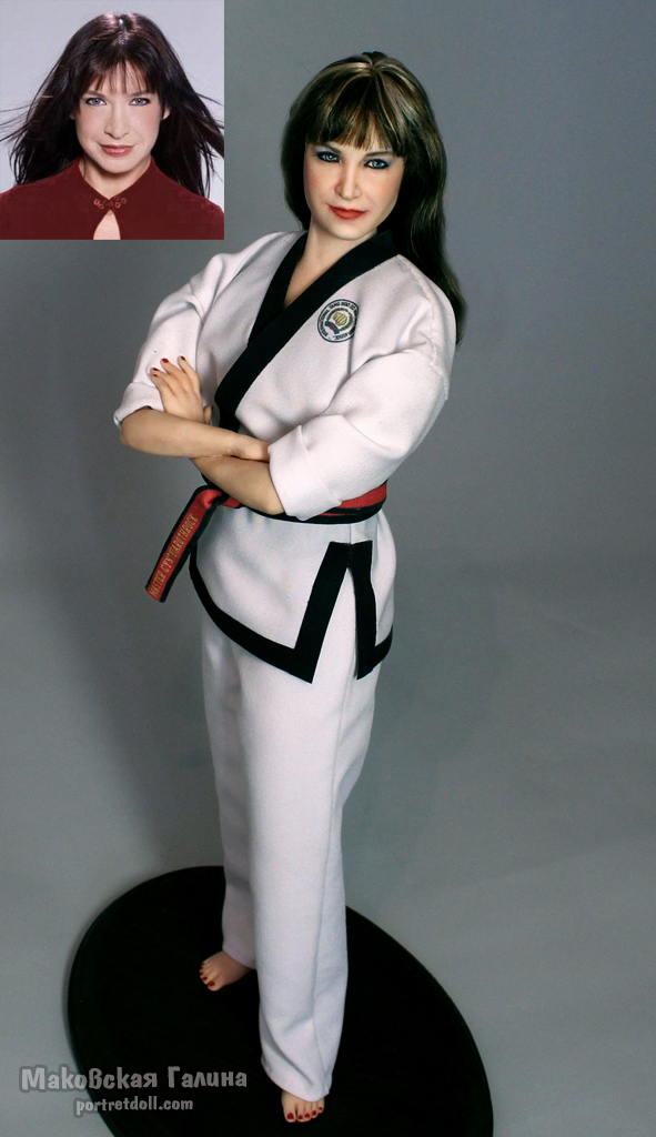 Cynthia Rothrock, портретная кукла, подарок, кукла по фото, в полный рост