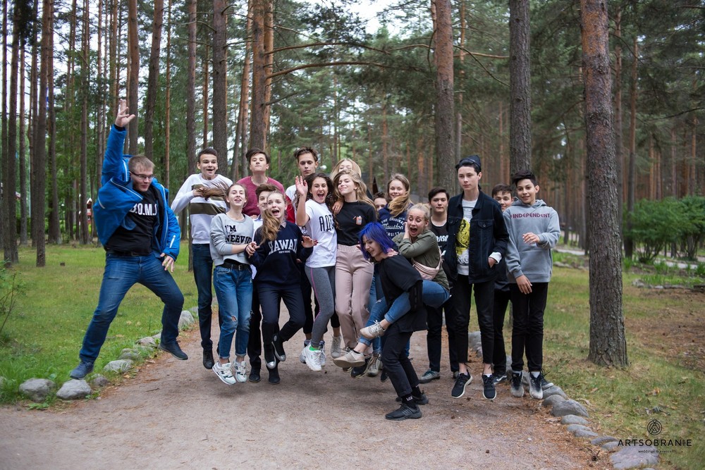 Выпускной 2018, 9 класс, Квест на природе