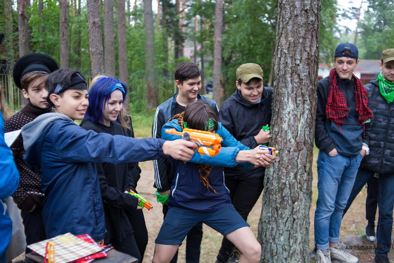 Выпускной 2018, 9 класс, Квест на природе