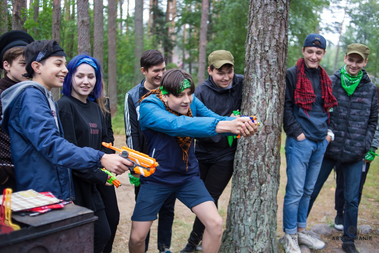 Выпускной 2018, 9 класс, Квест на природе