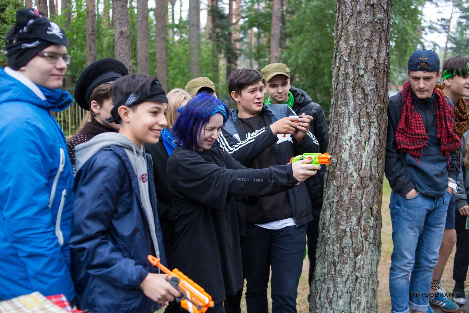 Выпускной 2018, 9 класс, Квест на природе