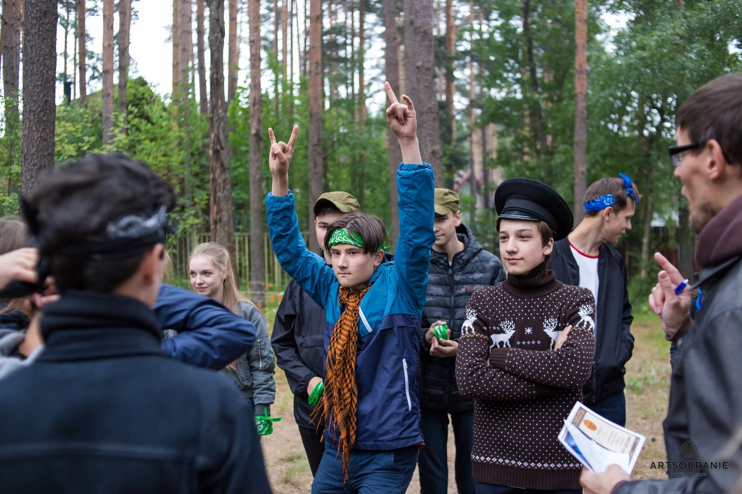 Выпускной 2018, 9 класс, Квест на природе