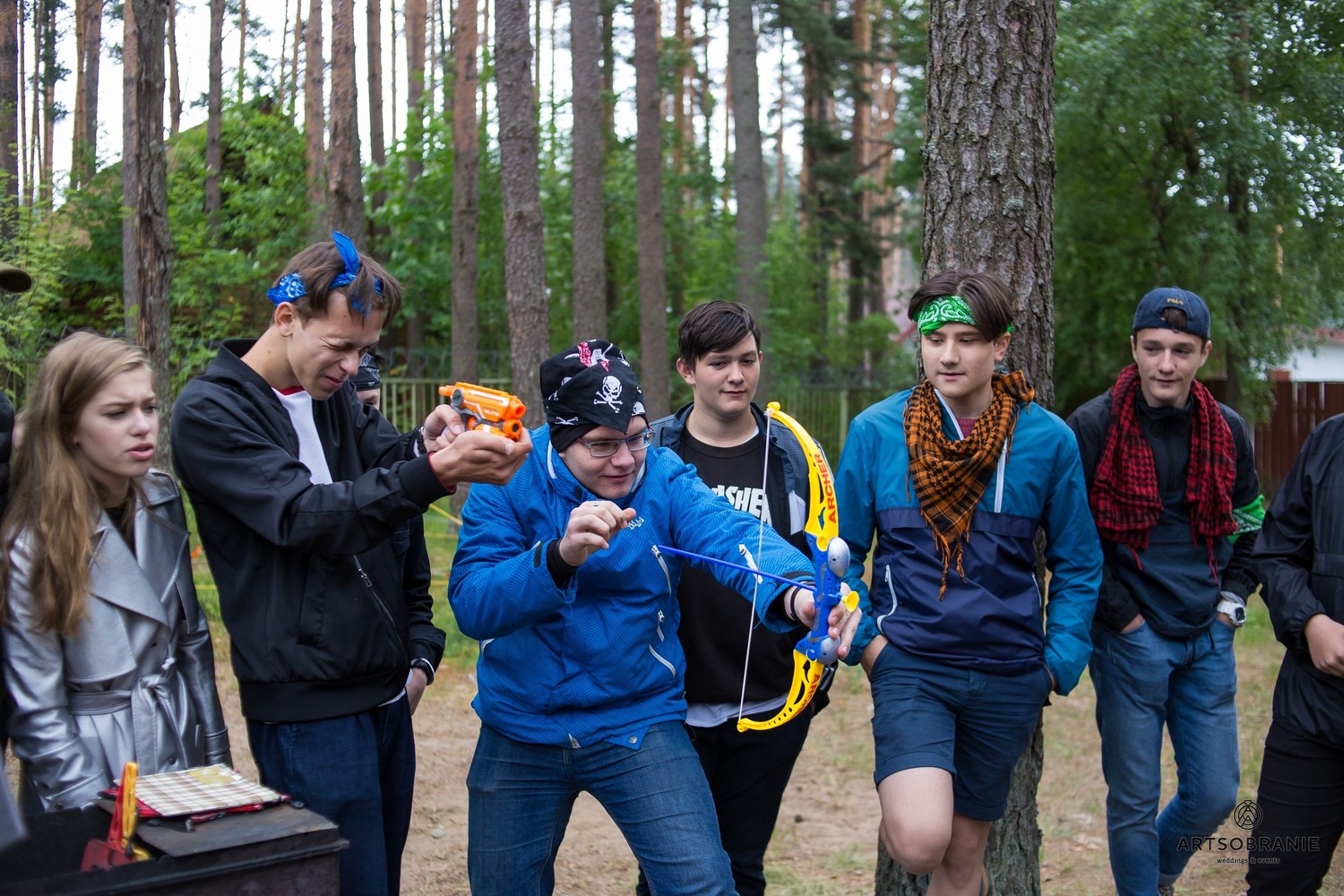 Выпускной 2018, 9 класс, Квест на природе