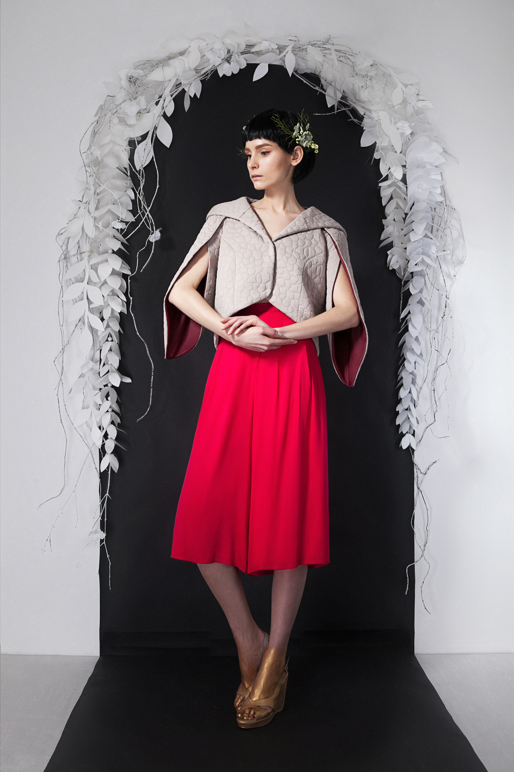 the color of the pomegranate