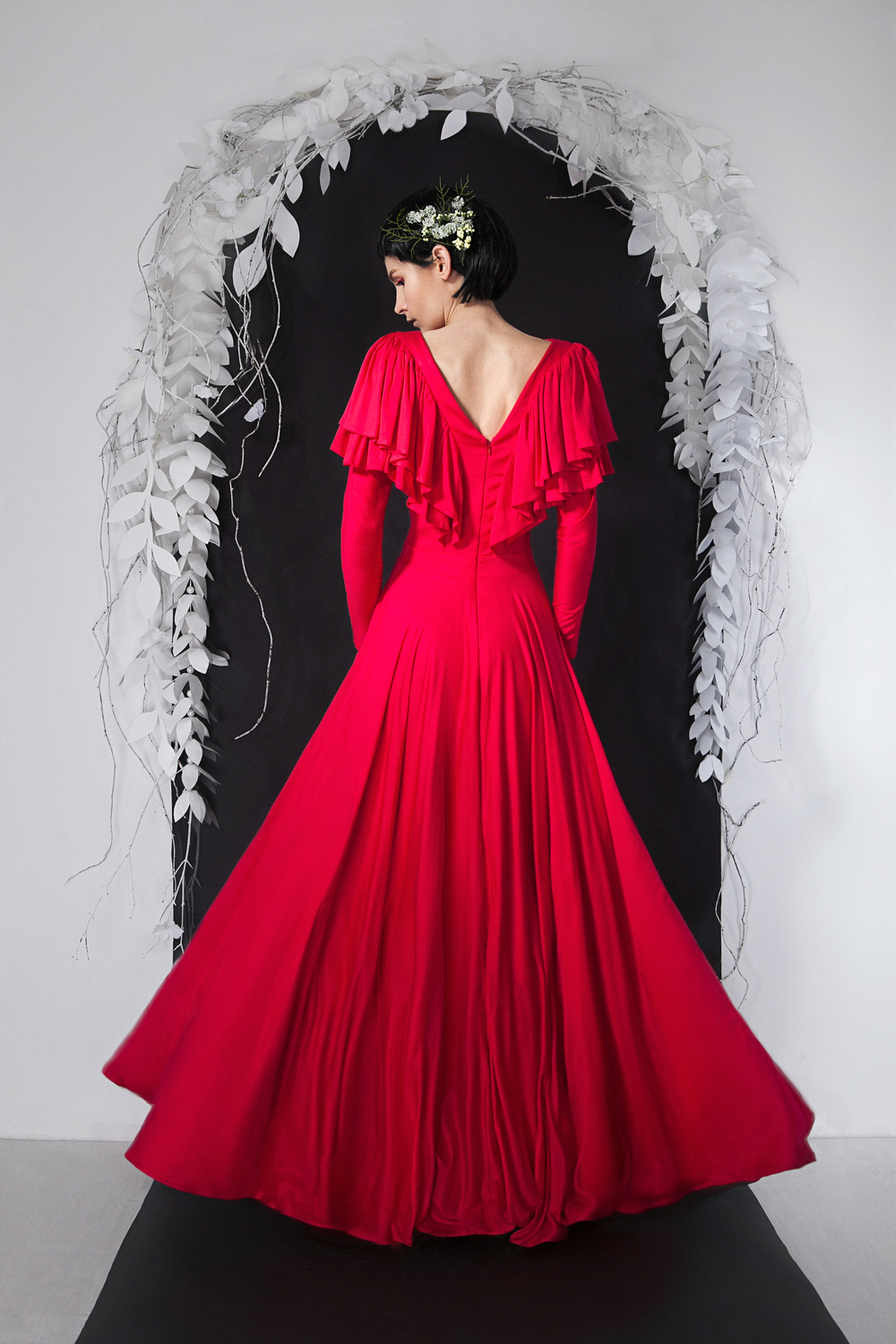 the color of the pomegranate