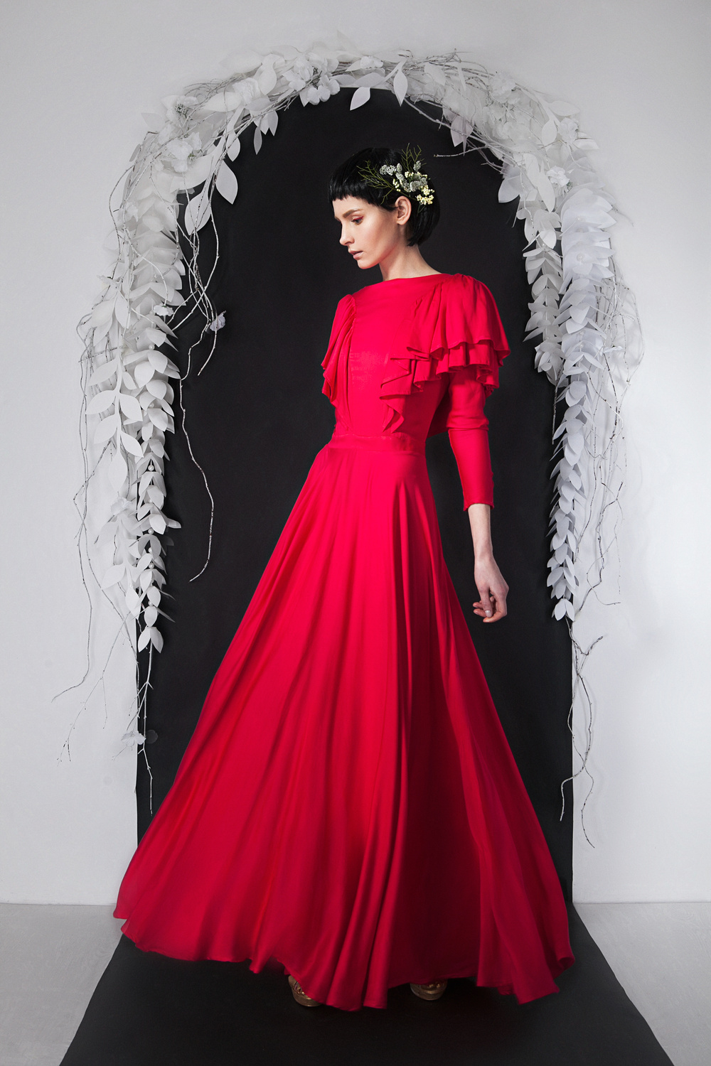 the color of the pomegranate