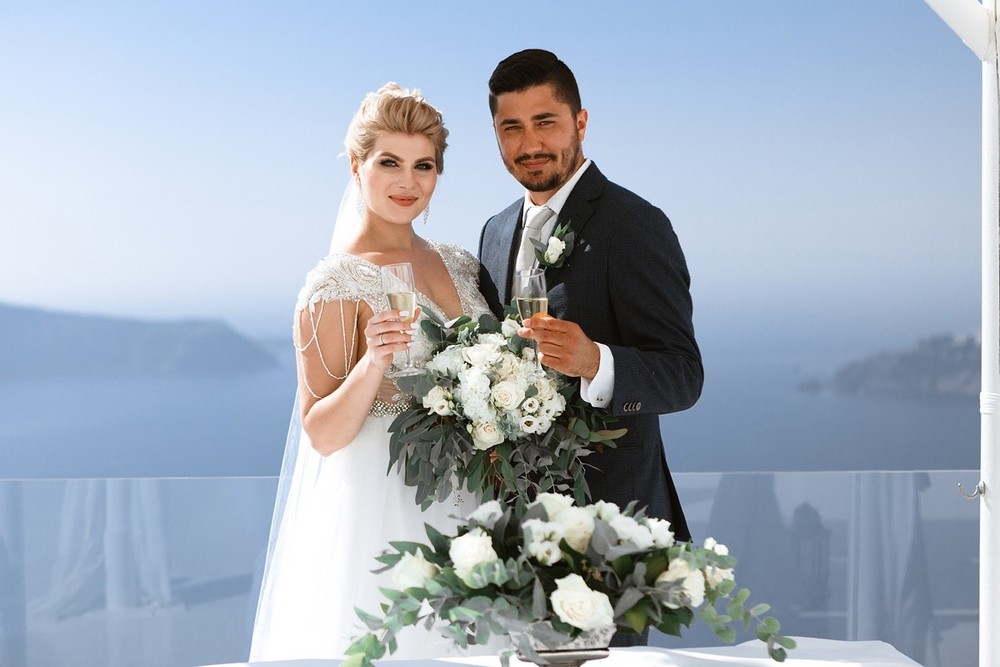 santorini wedding