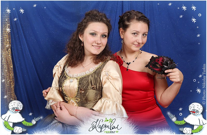 Выездная новогодняя фотостудия