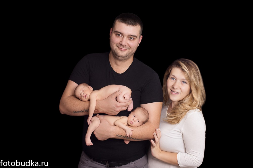 фотосессия двойняшек