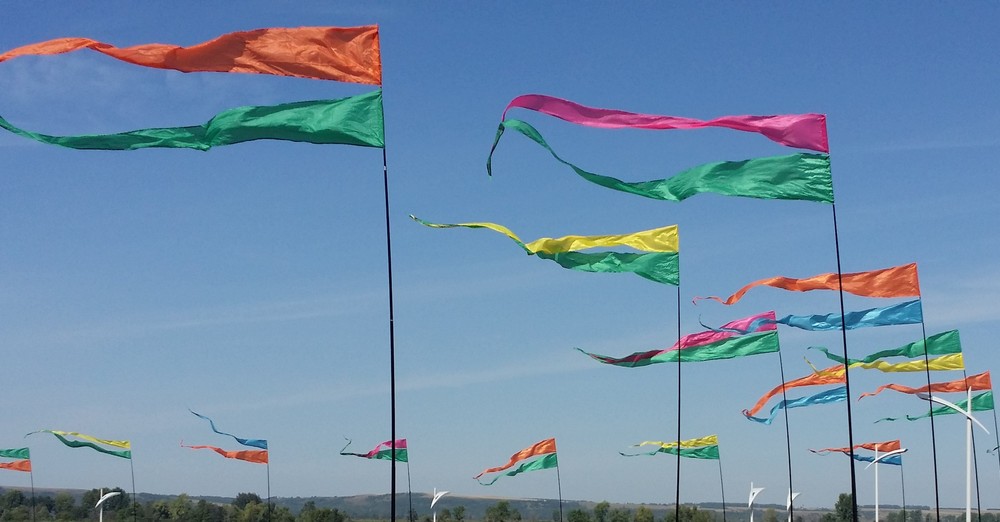аренда флагов, прокат флагштоков, флаги снэйки 
