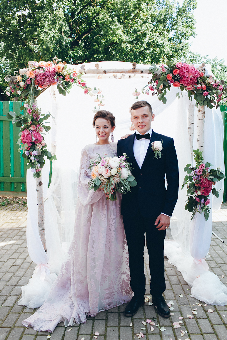 Илья и Яна. Свадьба цветов.
