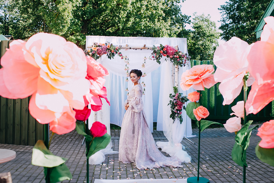 Илья и Яна. Свадьба цветов.