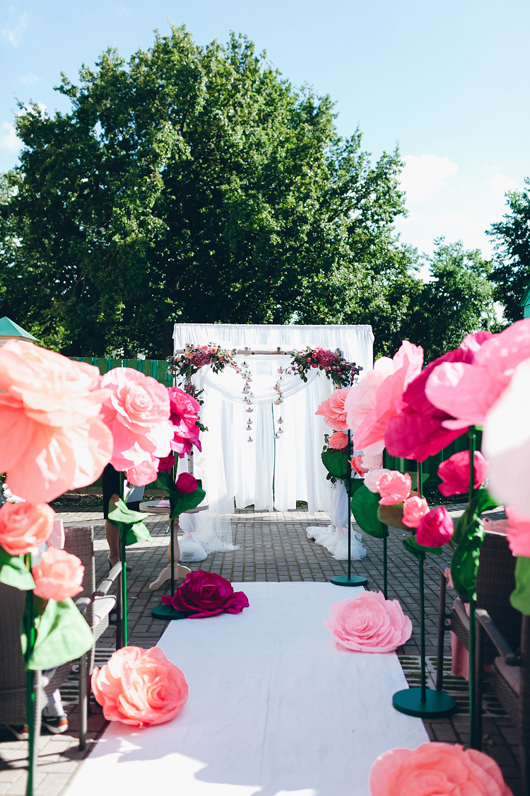 Илья и Яна. Свадьба цветов.