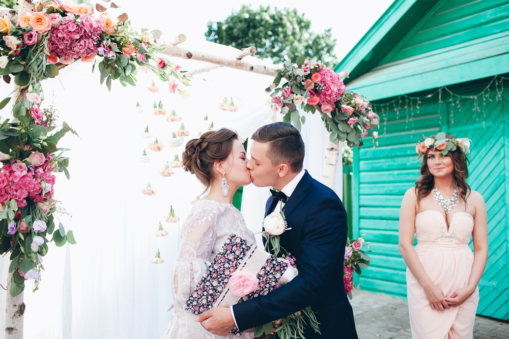 Илья и Яна. Свадьба цветов.