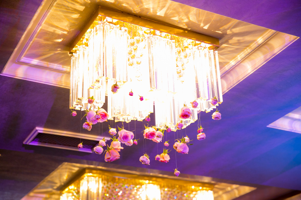 Gold and pink