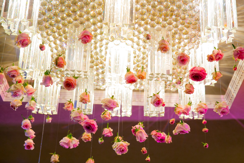 Gold and pink