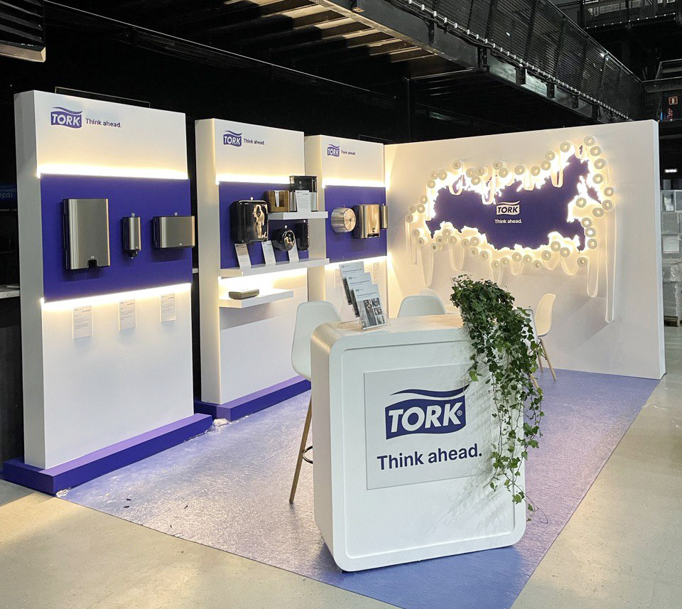Стенд для компании Tork