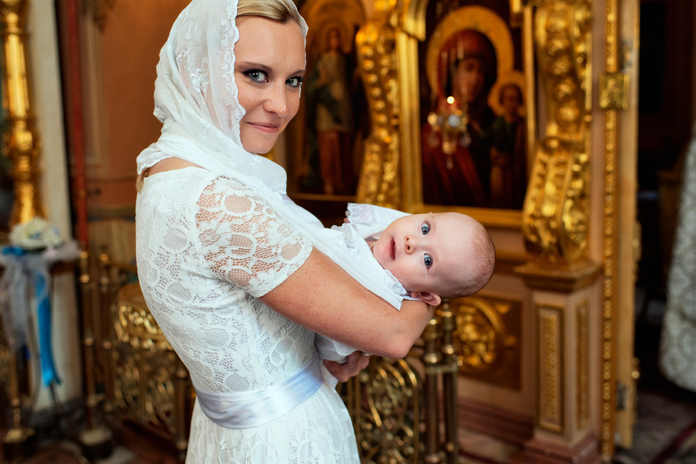 таинство крещения младенца