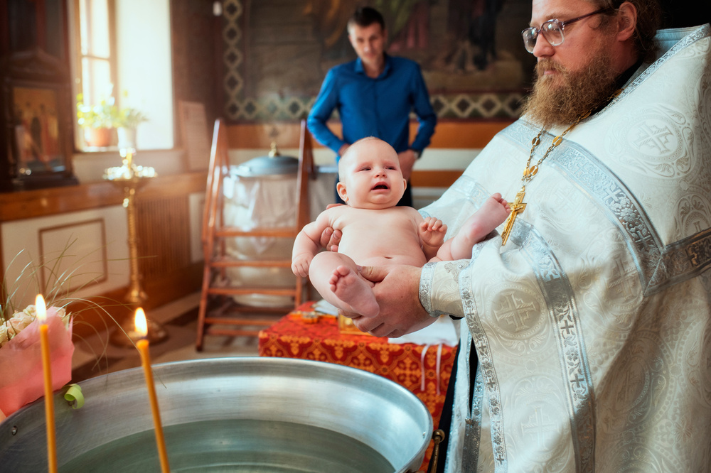 фотосъемка крещения