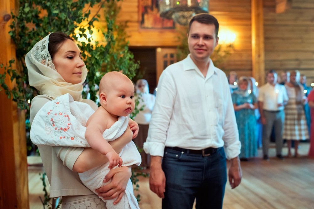 крещение фотосессия