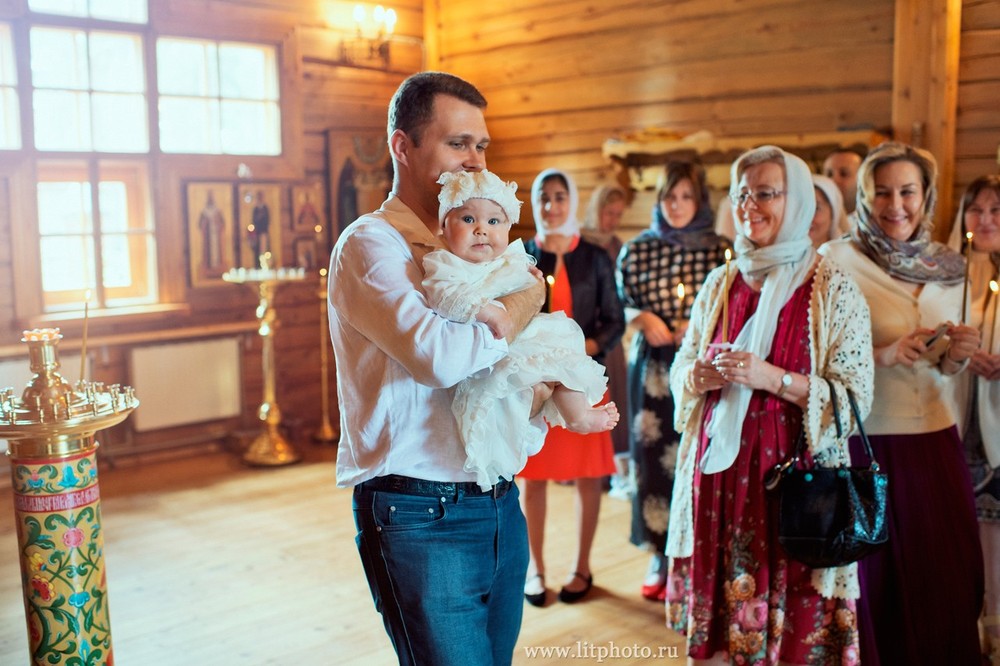 крещение девочки