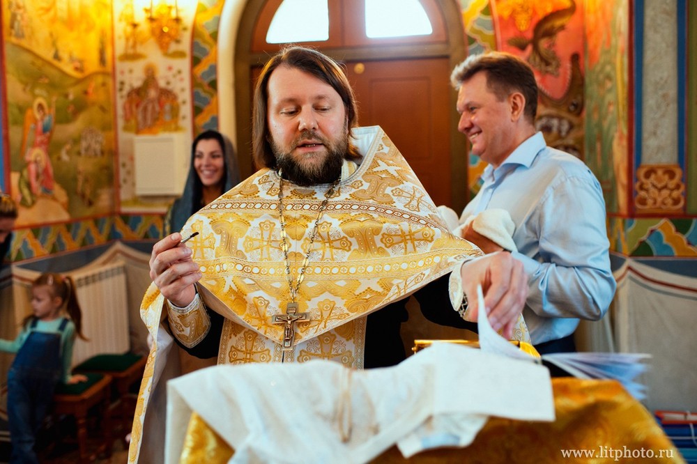 фото с крестин