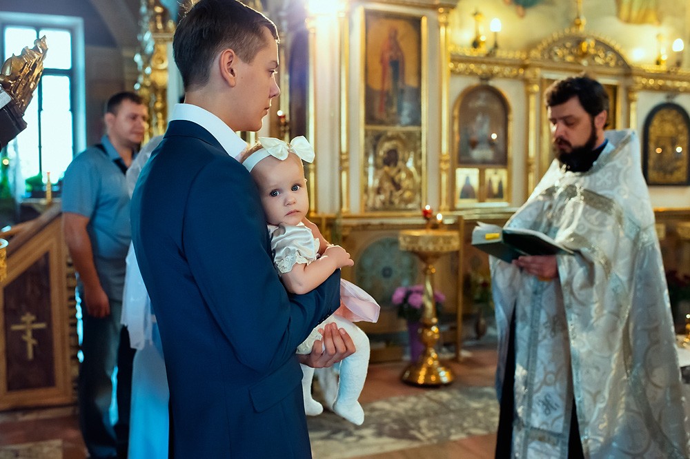 фотосессия крещения