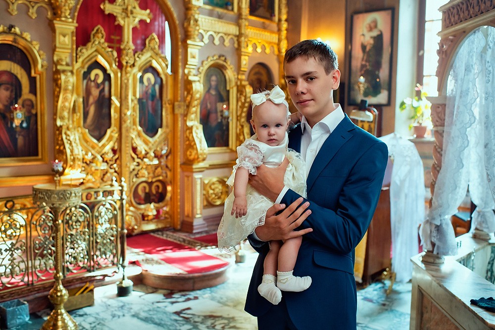 фотосессия крещения
