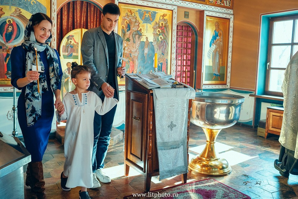 крестины фотограф