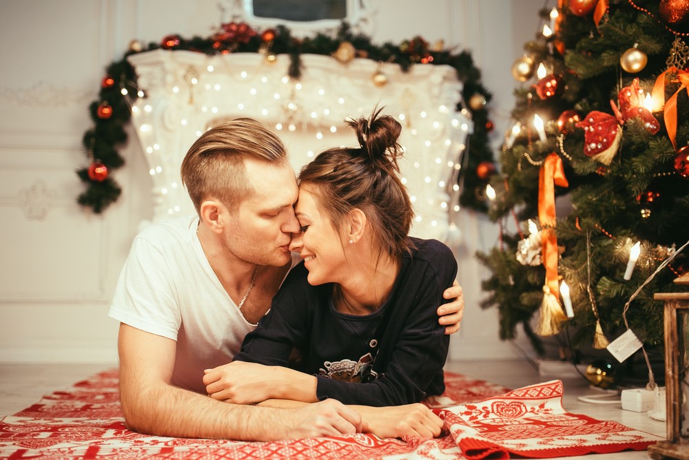 Новогодние фотосессии - Лена & Антон ( студия Прованс)