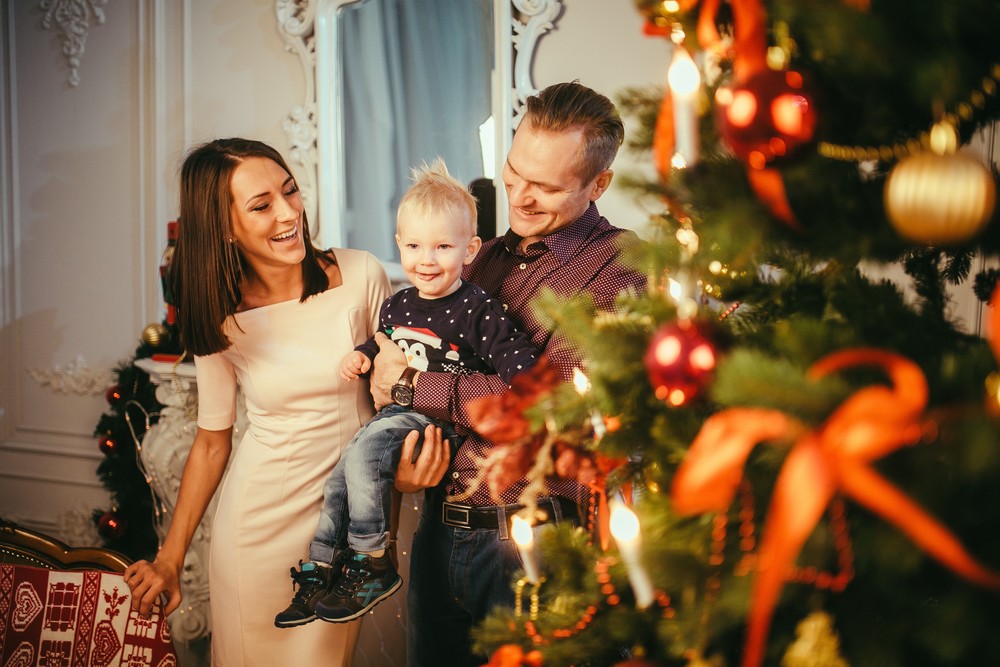 Новогодние фотосессии - Лена & Антон ( студия Прованс)