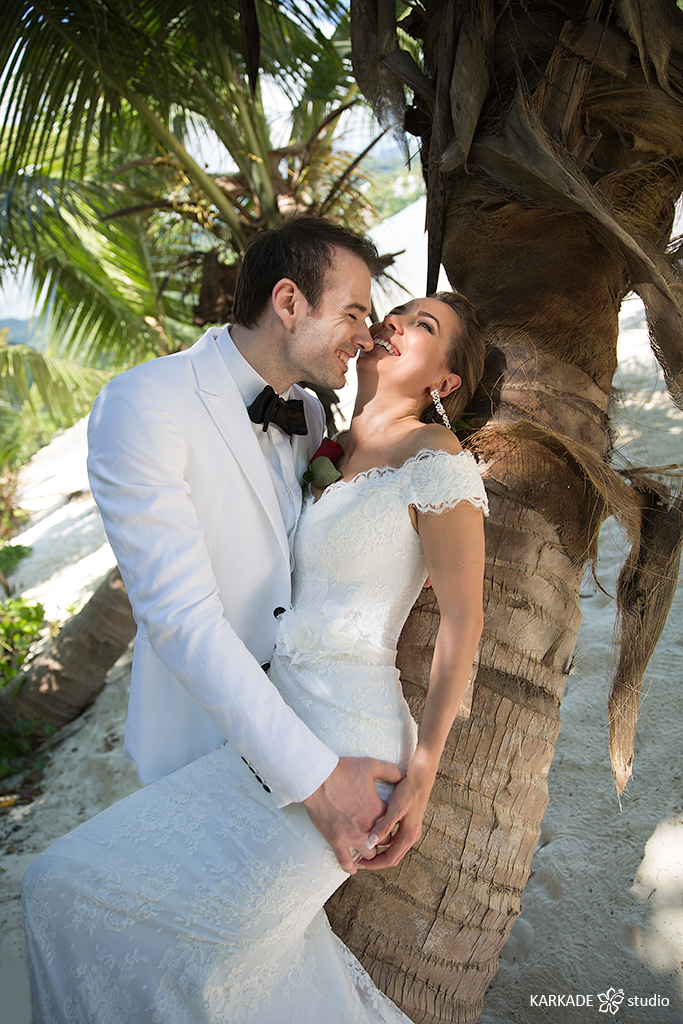 Albina & Matthew in Seychelles