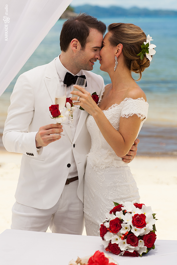 Albina & Matthew in Seychelles