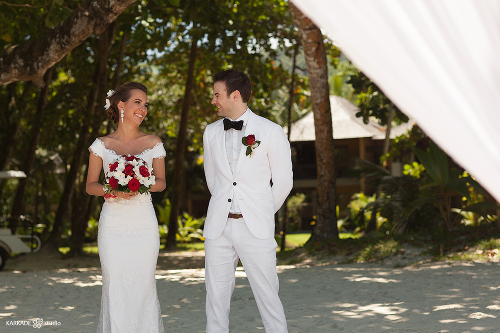 Albina & Matthew in Seychelles